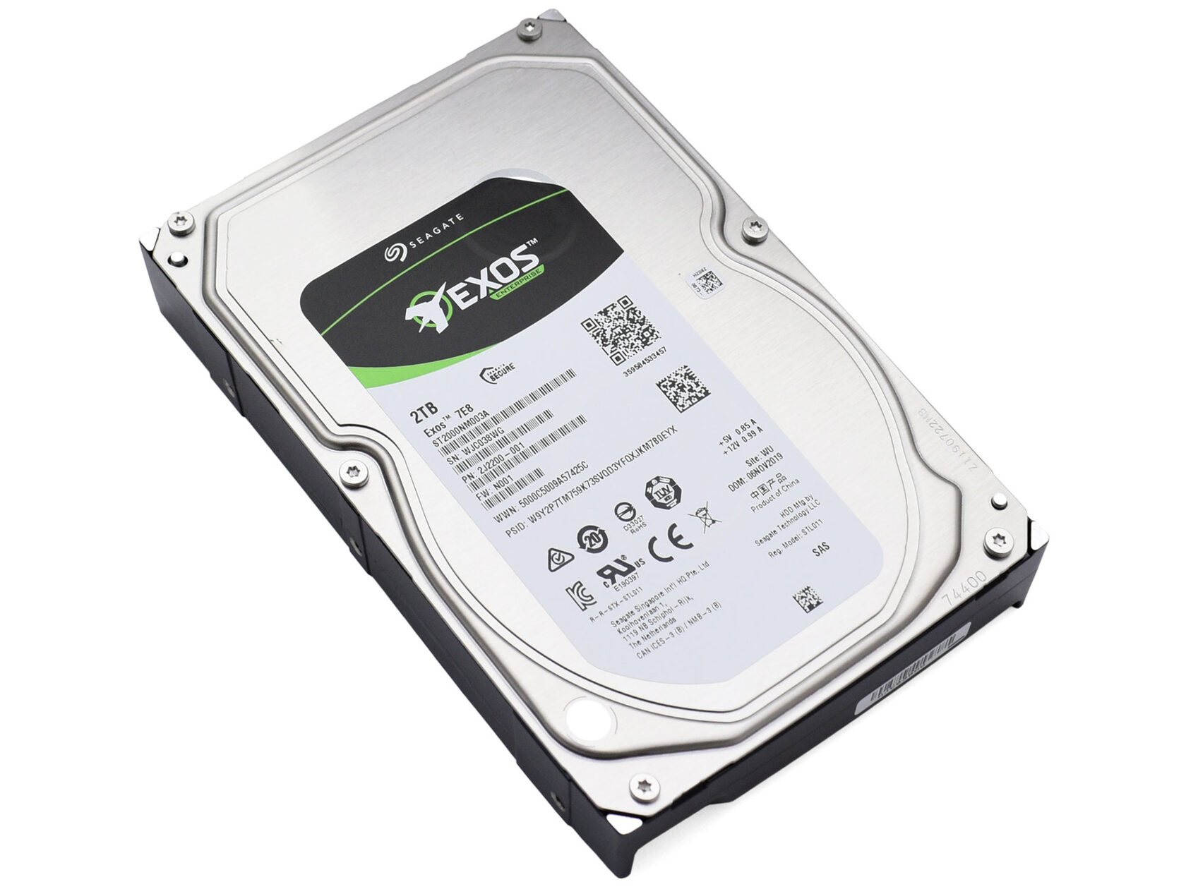 Жесткий диск Seagate 2TB SAS 12Gb/s ST2000NM003A