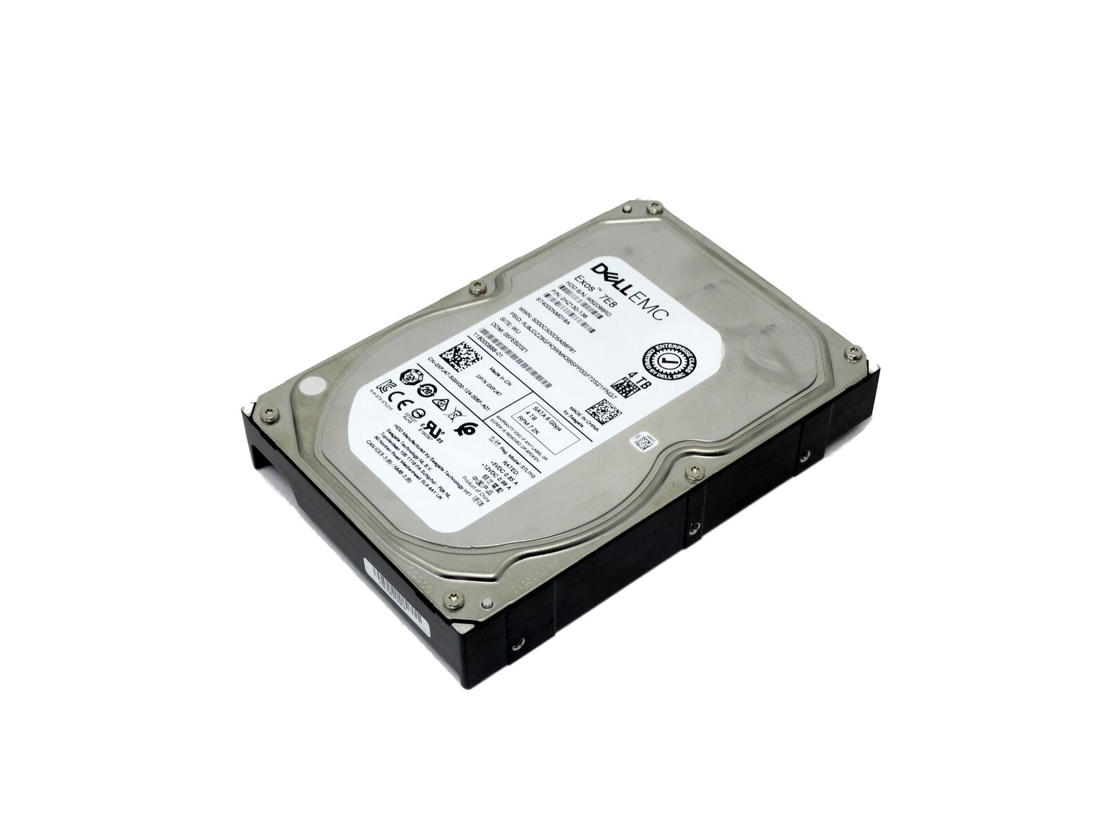 Жесткий диск Dell 4 ТБ SATA 3.5" 7200 об/мин, 6 Gb/s, 0XPJ47