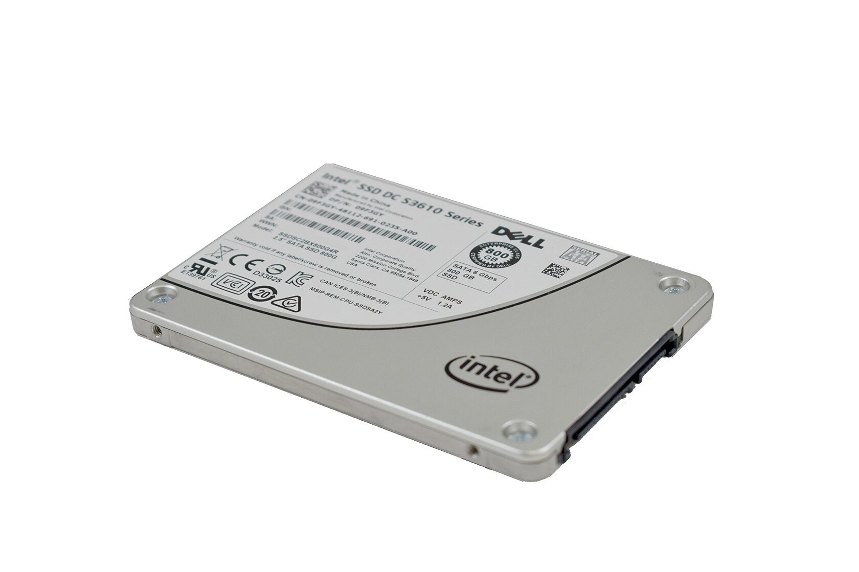 SSD накопитель Intel 800Gb 6G SATA SSD 2.5'', SSDSC2BX800G401