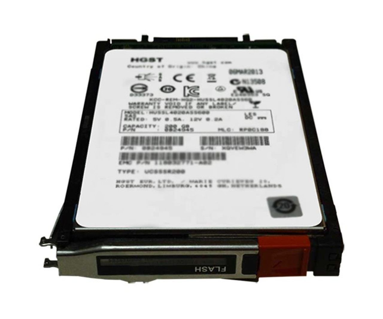 SSD накопитель EMC 1.6TB SAS 6Gbps 2.5" 005052159