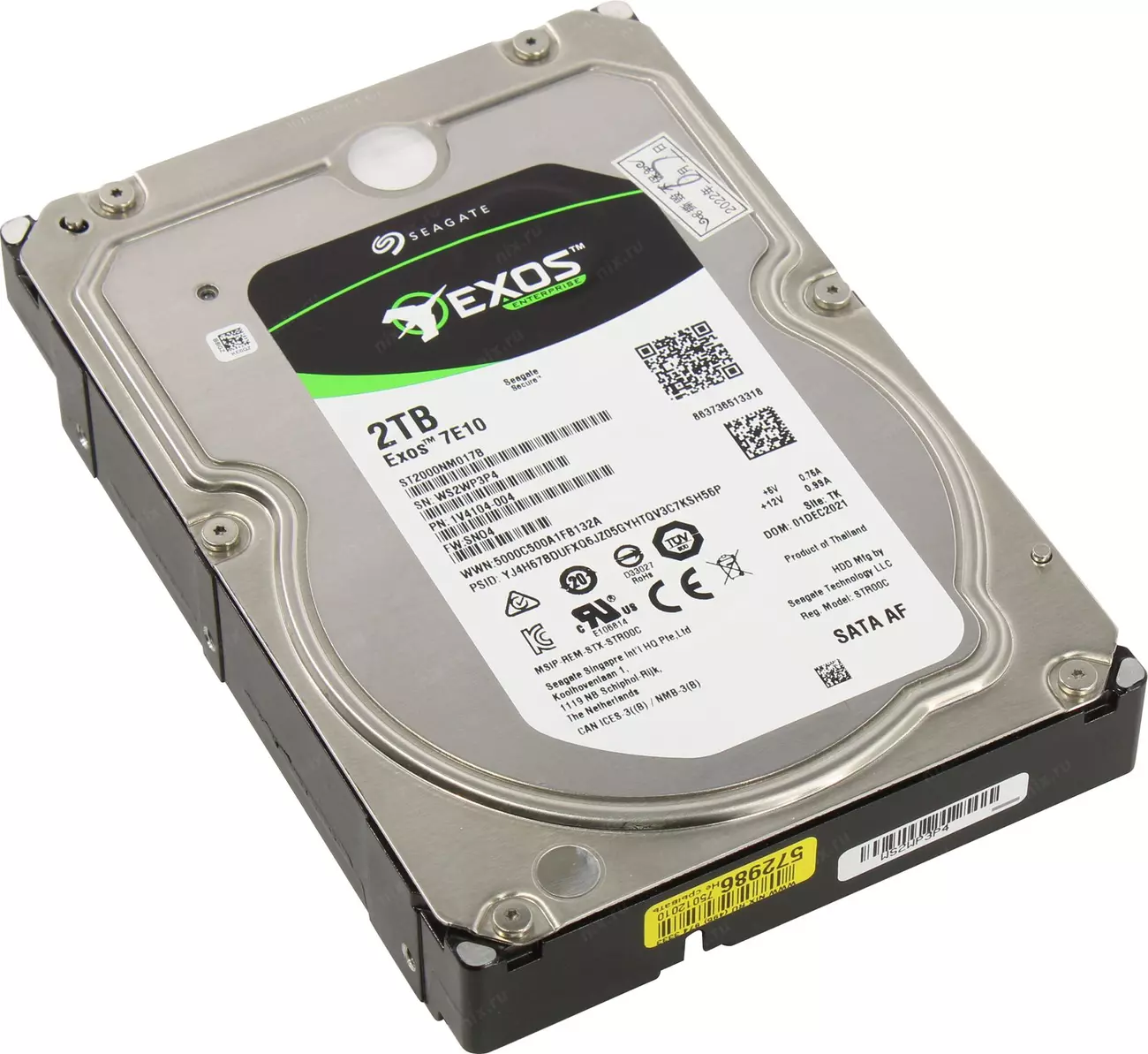 Жесткий диск Seagate 2TB SATA 6Gb 3.5, ST2000NM017B