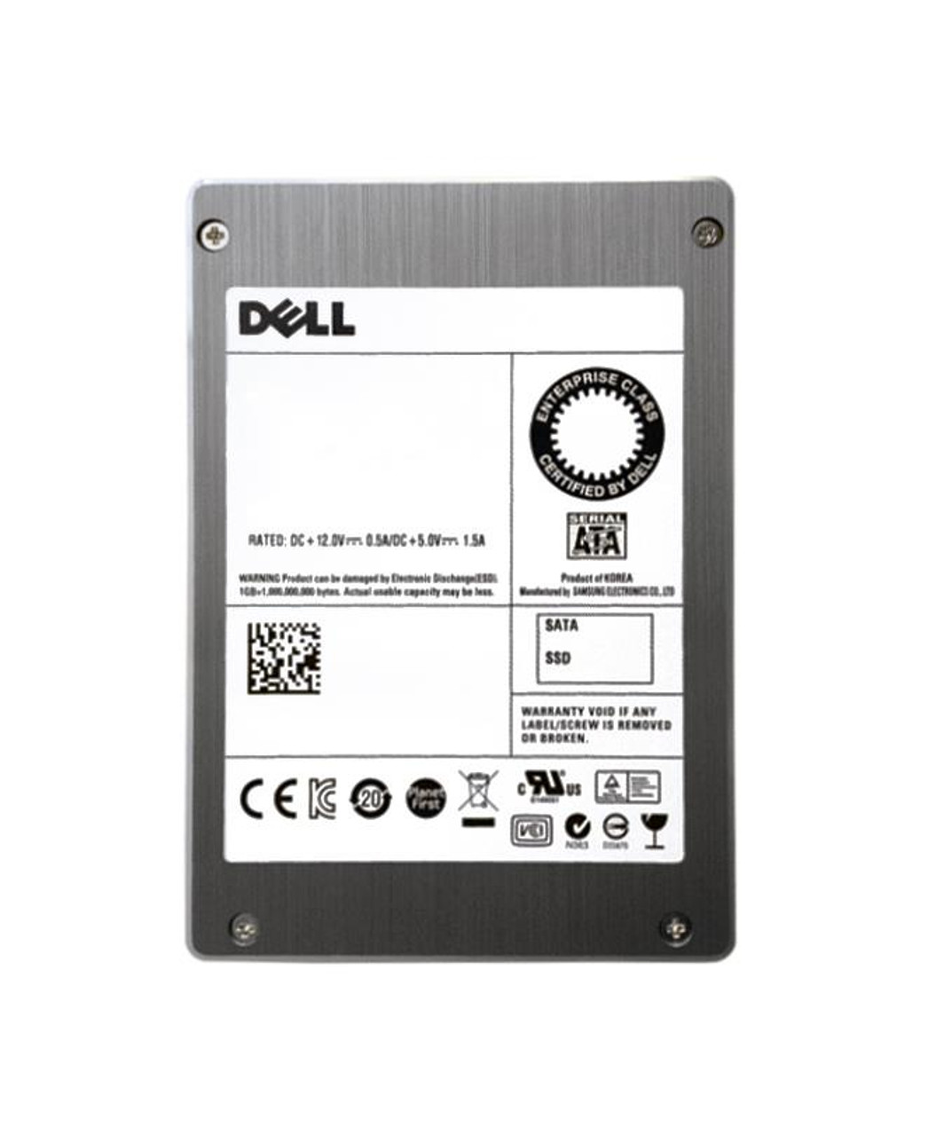 SSD накопитель Dell 480GB SATA 6G 2.5", 400-AZUT