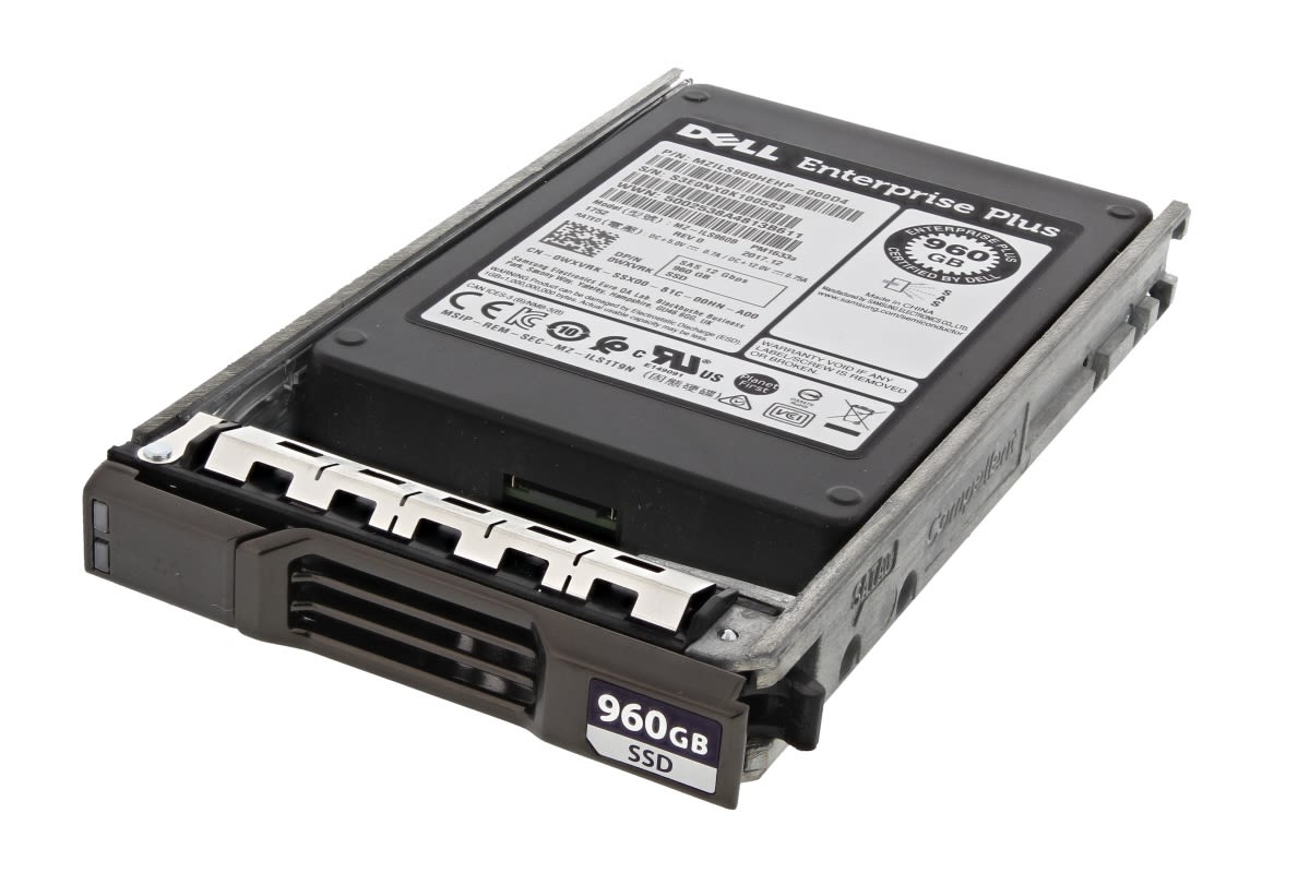 SSD накопитель Dell 960GB SAS 12Gbps 2.5", WXVRK