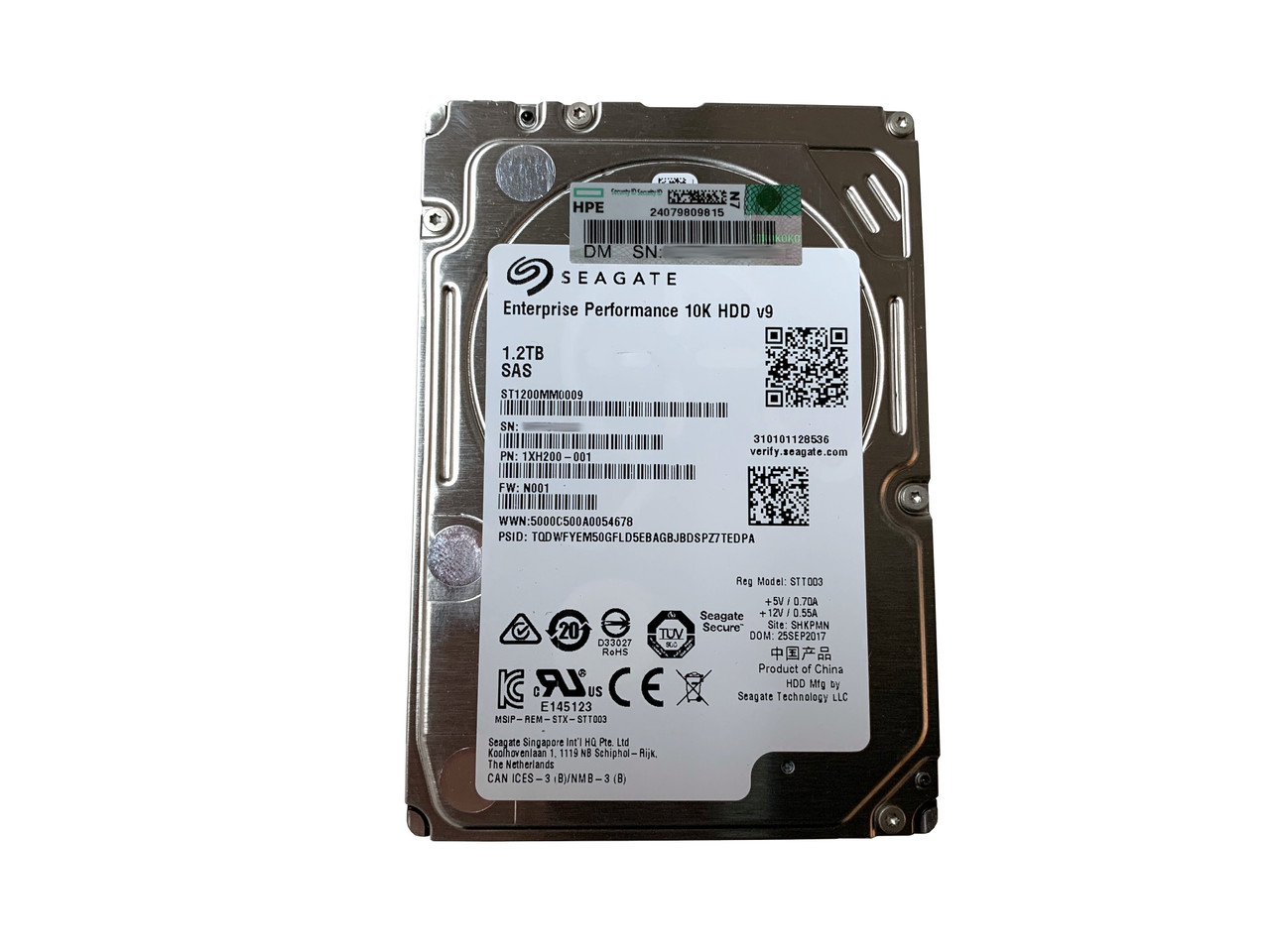 Жесткий диск Seagate 1.2TB 10K 512n 12G SAS 2,5" ST1200MM0009