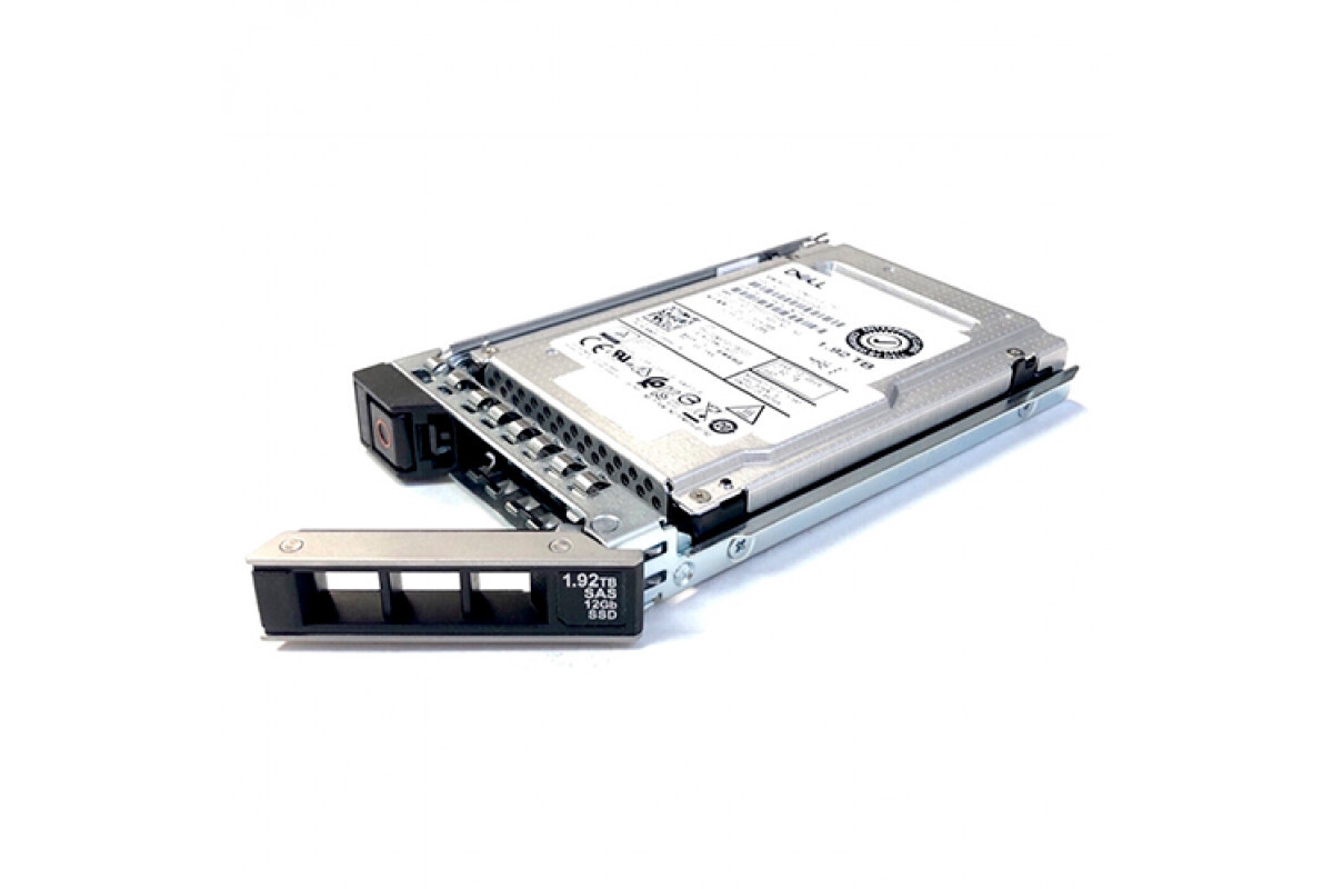 Накопитель SSD Dell 1.92TB SAS 12Gbps 512e 2.5in, 345-BBYK