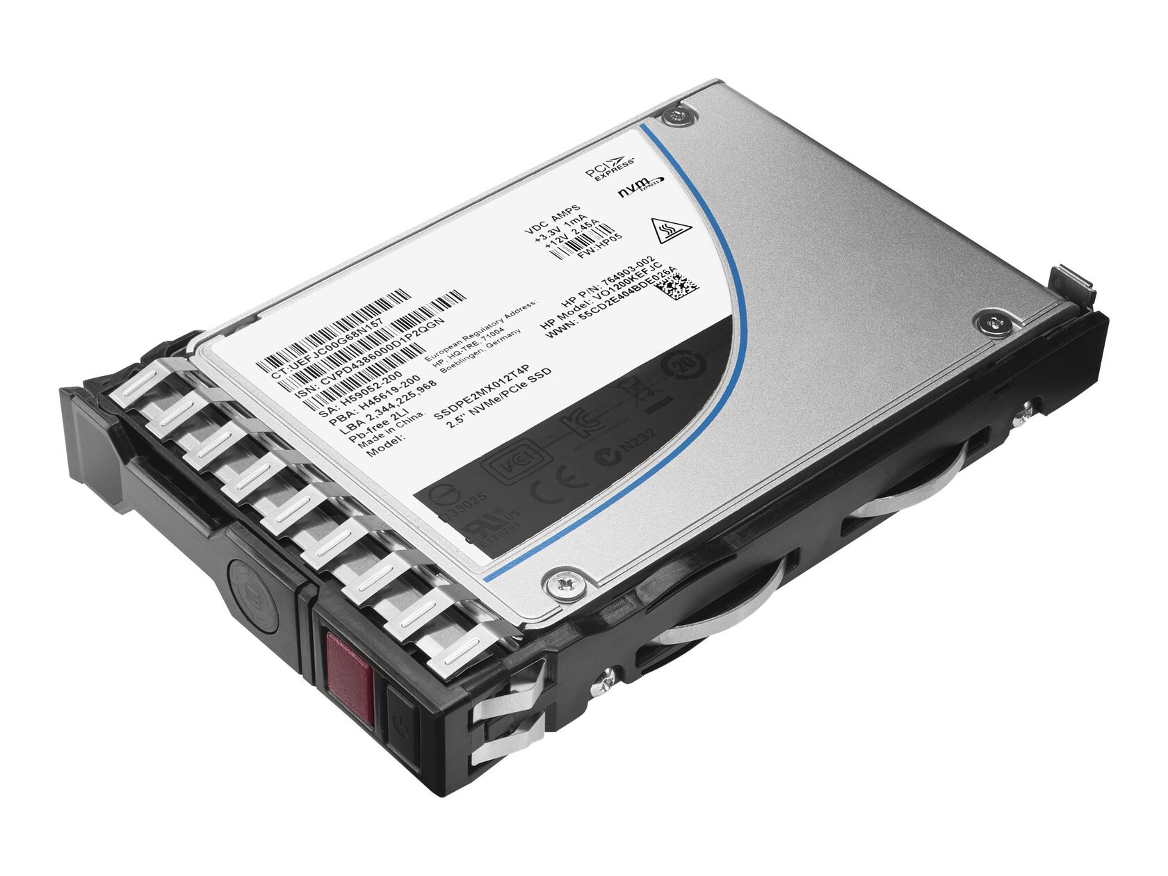 SSD накопитель HPE 480GB 6G SAS 2.5" SFF SC SSD, 756657-B21