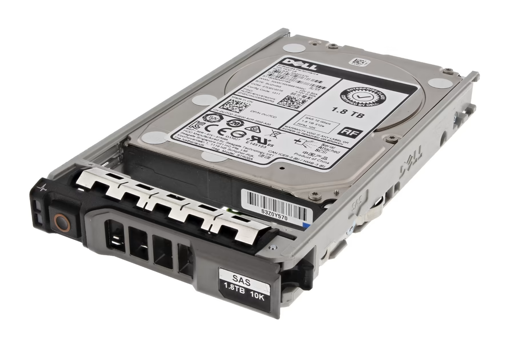 Жесткий диск Dell 1.8TB 10K SAS 12Gb/s 2.5", VJ7CD