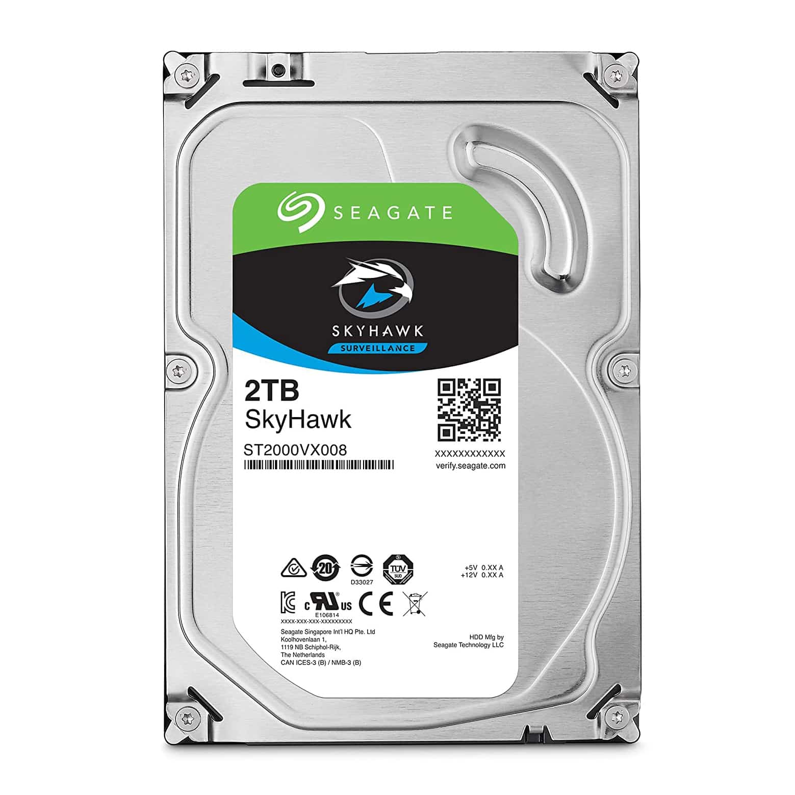 Жесткий диск Seagate 2TB SATA 3.5" ST2000VX008