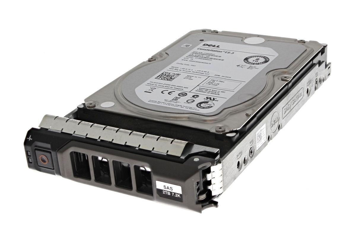 Жесткий диск Dell 2TB 7.2K RPM 12Gb/s 3.5" SAS, 400-ALOB