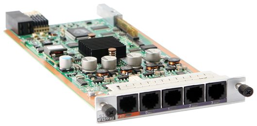 Модуль Huawei 4-Port FXS and 1-Port FXO Voice Interface Card, 4FXS1FXO, 03020RMY
