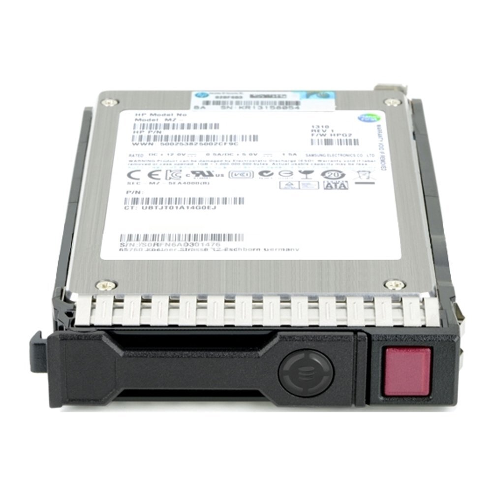 SSD накопитель HPE 480GB 6G SATA Value Endurance SFF 2.5-in SC, 717971-B21