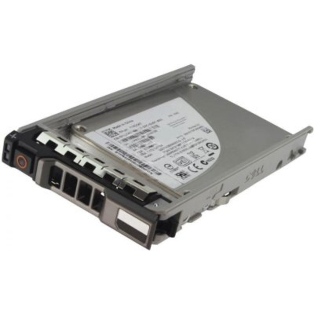 SSD накопитель Dell 480GB PowerEdge Mixed Use 2.5" in 3.5" SAS 3.0 (12Gb/s), 400-BCQD