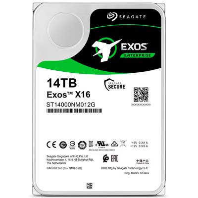 Жёсткий диск Seagate Exos X16 14 ТБ SAS SED-FIPS 140-2 ST14000NM012G